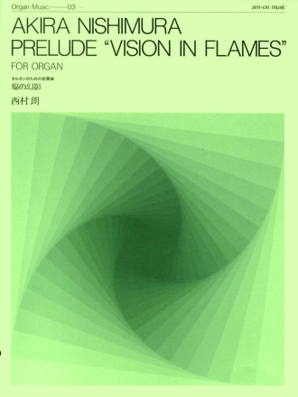 Prelude Vision in Flames for organ