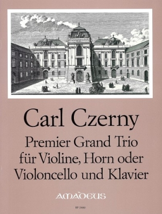 Premier Grand Trio f�r Violine, Horn in F (Violoncello) und Klavier Stimmen
