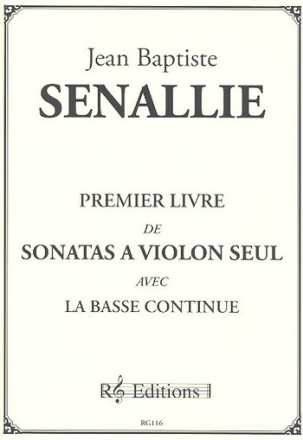 Premier livre de sonatas (no.1-10) a violon avec la basse continue parties