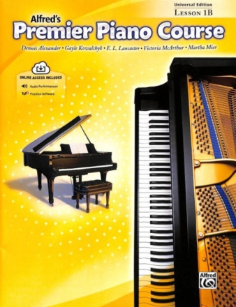 Premier Piano Course - Lesson 1b (+CD)