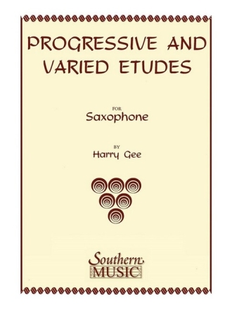 Progressive and varied Etudes for saxophone