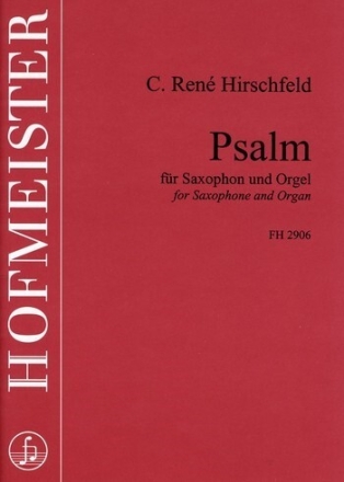 Psalm f�r Saxophon und Orgel