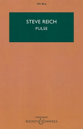 Pulse f�r Bl�ser, Streicher, Klavier und E-Bass Studienpartitur