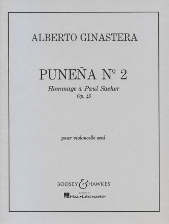 Punena Nr. 2 op. 45 f�r Violoncello