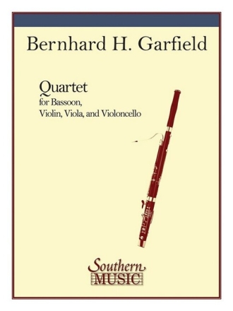 Quartet for bassoon and string trio score and parts