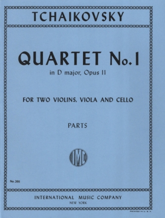 Quartet in D Major No.1 op.11 for string quartet parts