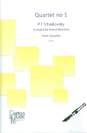Quartet Nr.1 f�r 4 Fl�ten (CCAltBass) Partitur und Stimmen,  Archivkopie