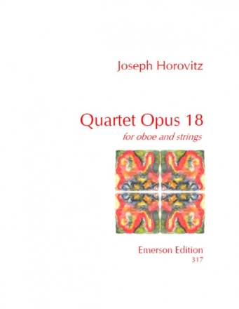 Quartet op.18 for oboe and string trio score and parts