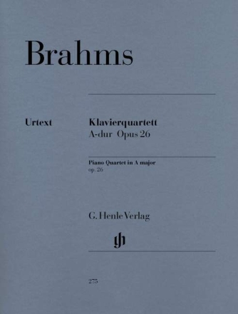 Quartett A-Dur op.26 f�r Violine, Viola, Violoncello und Klavier