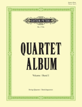 Quartett-Album Band 1 f�r Streichquartett Stimmen-Set