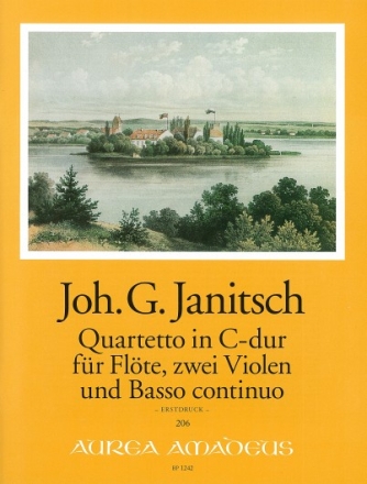 Quartett C-Dur  f�r Fl�te, 2 Violinen und Bc