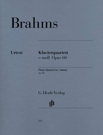 Quartett c-Moll op.60 f�r Violine, Viola Violoncello und Klavier