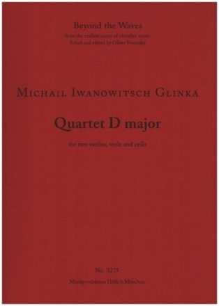 Quartett D-Dur f�r 2 Violinen, Viola und Violoncello Studienpartitur und Stimmen