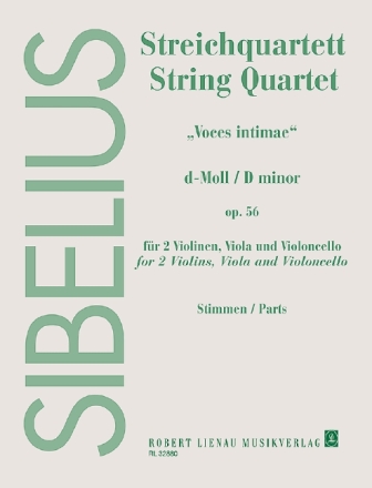 Quartett d-Moll op.56 f�r 2 Violinen, Viola und Violoncello Stimmen