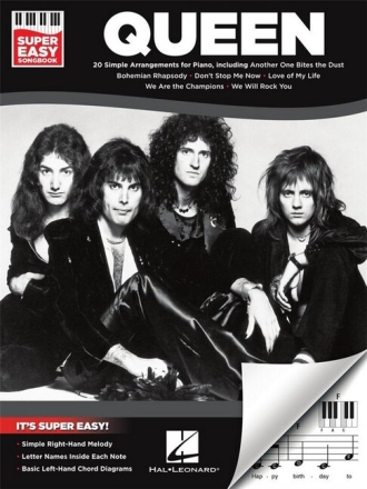 Queen - Super Easy Songbook for easy piano