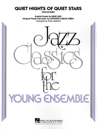 Quiet Nights of Quiet Stars (Corcovado) for young jazz ensemble score