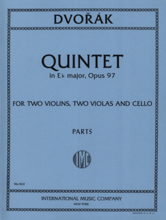 Quintet op.97 in Eb Major for 2 violins, 2 violas and violoncello parts