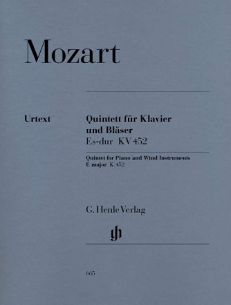 Quintett Es-Dur KV452 f�r Klavier, f�r Klavier, Oboe, Klarinette, Horn (Es) und Fagott Fagott