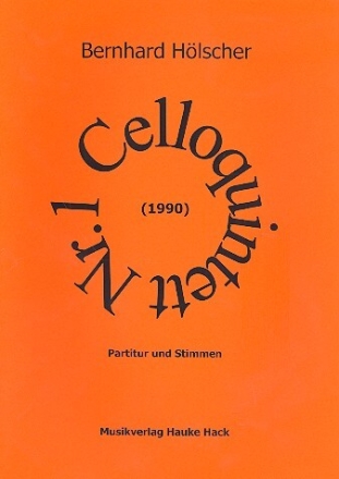 Quintett Nr.1 f�r 5 Violoncelli Partitur und Stimmen