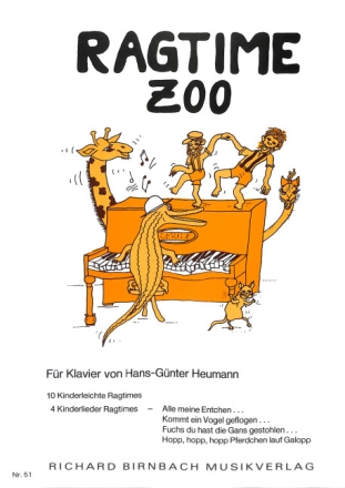 Ragtime Zoo f�r Klavier