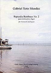 Rapsodia bambuco Nr.2 op.3,1 f�r Violoncello und Fagott Partitur und Stimmen