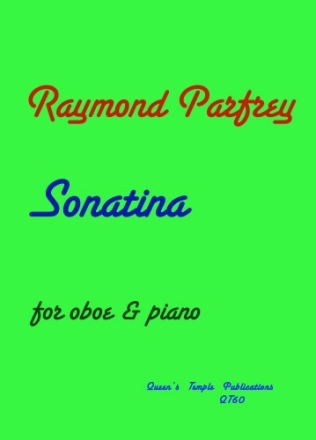 Raymond Parfrey, Sonatina for oboe & piano Partitur und Stimme