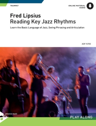 Reading Key Jazz Rhythms (+CD) for the trumpet soloist