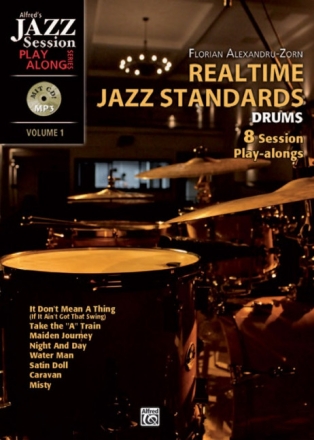 Realtime Jazz Standards vol.1 (+CD): for drum set