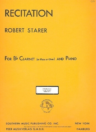 Recitation for oboe and piano