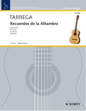 Recuerdos de la Alhambra f�r Gitarre