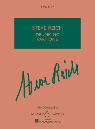 Reich, Steve: Drumming f�r Bongos Studienpartitur