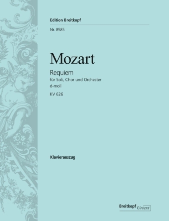 Requiem d-Moll KV626 f�r Soli, Chor und Orchester Klavierauszug