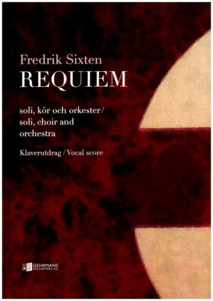 Requiem for soloists, mixed chorus and orchestra vocal score