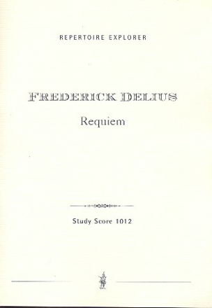 Requiem f�r Soli, Chor und Orchester Studienpartitur (dt/en)