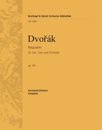 Requiem op.89 f�r Soli, gem Chor und Orchester Harmonie