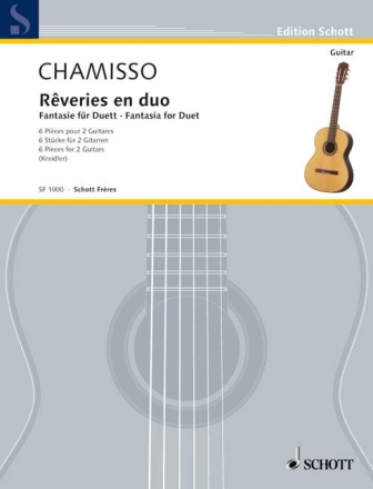 Reveries en duo f�r 2 Gitarren Spielpartitur