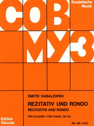 Rezitativ und Rondo op.84 f�r Klavier
