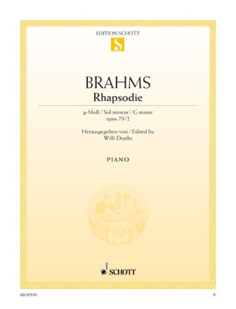 Rhapsodie g-Moll op.79,2 f�r Klavier