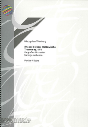 Rhapsodie �ber Moldawische Themen op.47/1 f�r gro�es Orchester Partitur