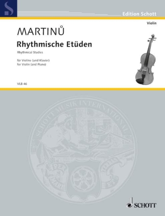 Rhythmische Et�den f�r Violine und Klavier ad lib.