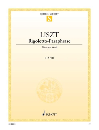 Rigoletto-Paraphrase f�r Klavier
