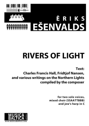 Rivers of Light for 2 solo voices, mixed chorus and jew's harp in C vocal score (fi/en)