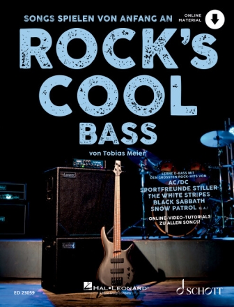 Rock's cool Bass (+Online Audio) f�r E-Bass/Tabulatur