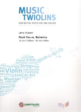 Rock You vs. Ballerina f�r 2 Violinen Partitur und Stimmen