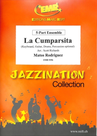 RODRIGUEZ, Matos La Cumparsita 5-Part Ensemble