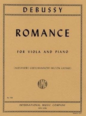 Romance for viola and piano
