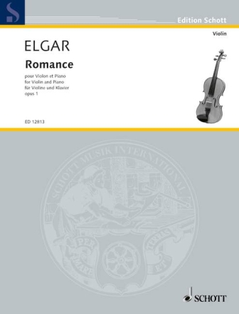 Romance op.1 POUR VIOLON ET PIANO