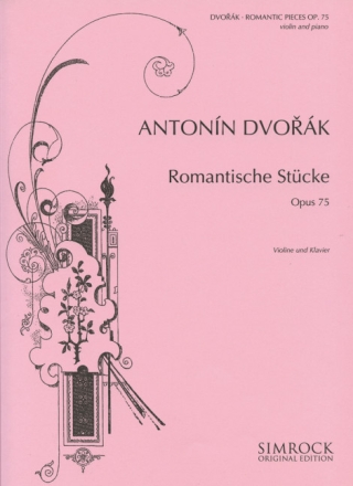 Romantische St�cke op.75 f�r Violine und Klavier