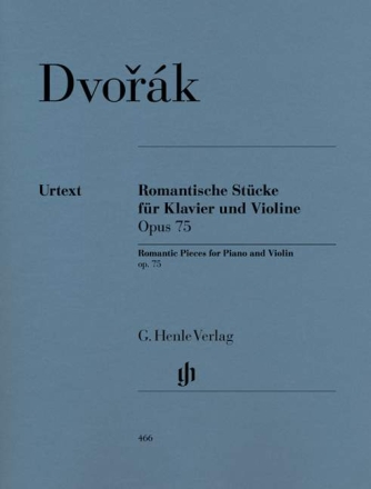 Romantische St�cke op.75 f�r Violine und Klavier