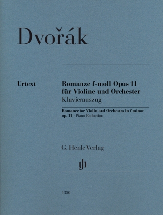 Romanze f-Moll op.11 f�r Violine und Orchester f�r Violine und Klavier